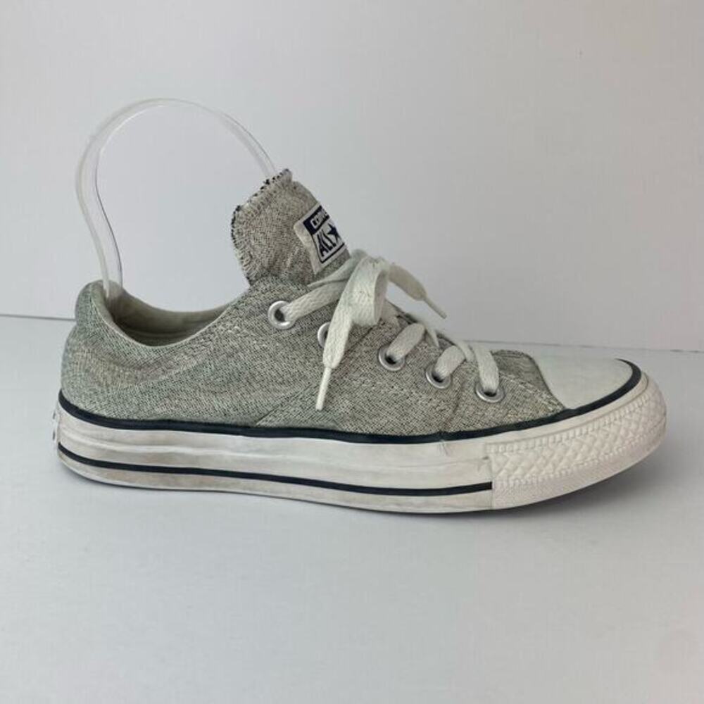 Converse Chuck Taylor All Star Madison Low Black and White Lace Up Shoes Size 6